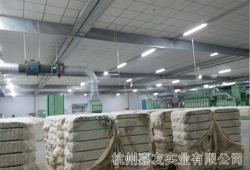 抓棉机加湿案例图